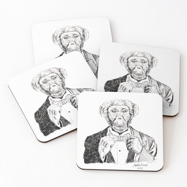 Item preview, Monkey Butler designed and sold by SketchPrimitive.