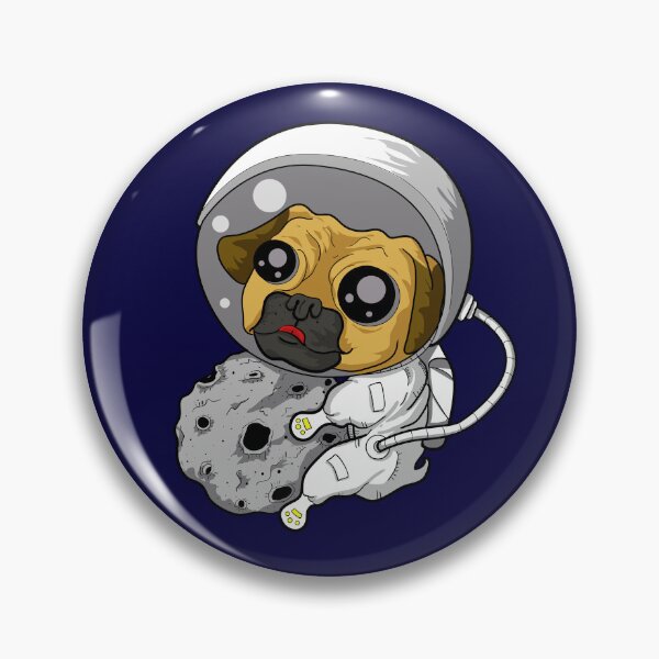 Item preview, Space Pug designed and sold by Lucymartins.
