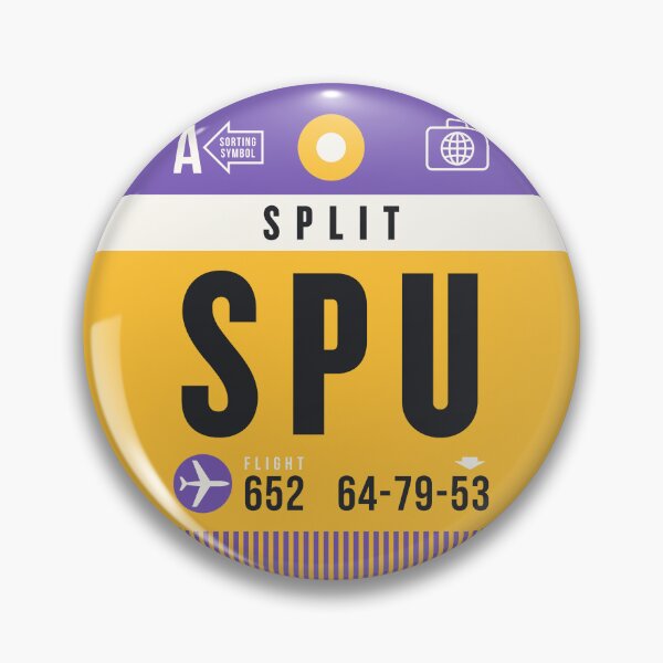Item preview, Luggage Tag A - SPU Split Croatia designed and sold by VoodooCircus.