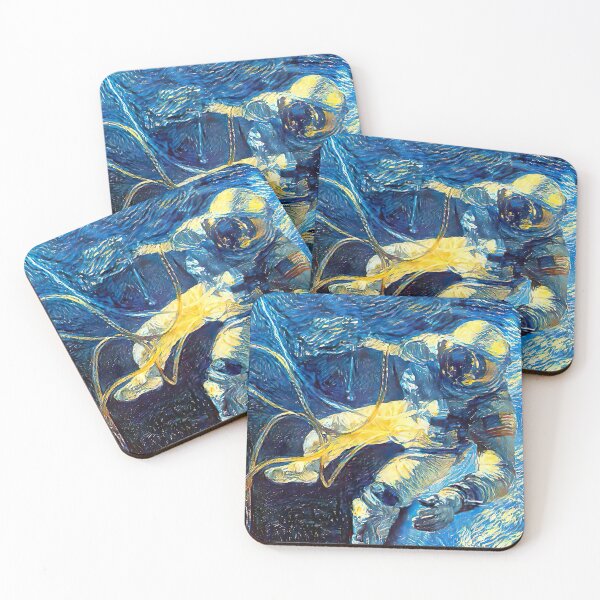 Item preview, Starry Night Astronaut designed and sold by JosAwestuff.