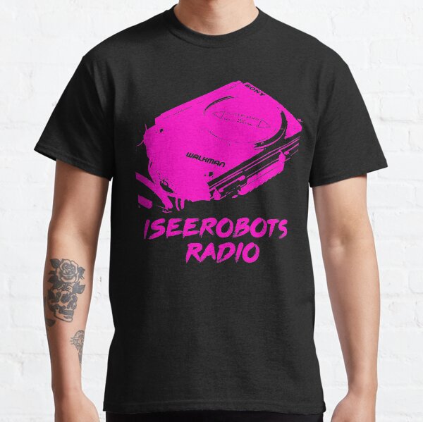 IseeRobots Radio Network T-Shirt. Dope Walkman! Classic T-Shirt
