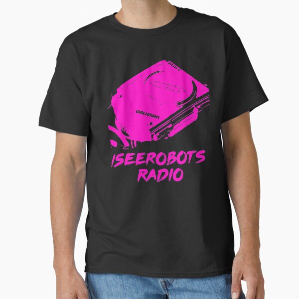 IseeRobots Radio Network T-Shirt. Dope Walkman! Classic T-Shirt