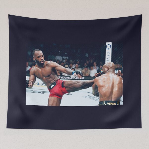 Item preview, Leon "Rocky" Edwards vs. Kamaru Usman Knockout - UFC Welterweight Champion designed and sold by BermanDesigns.