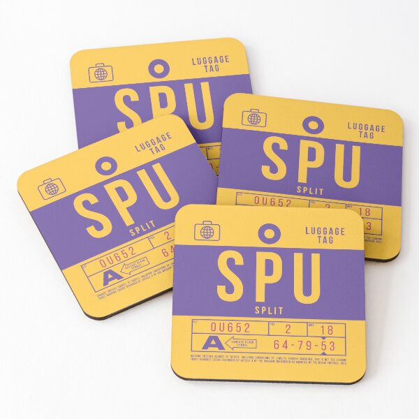 Artikelvorschau, Luggage Tag B - SPU Split Croatia entworfen und verkauft von VoodooCircus.