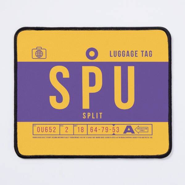Item preview, Luggage Tag B - SPU Split Croatia designed and sold by VoodooCircus.
