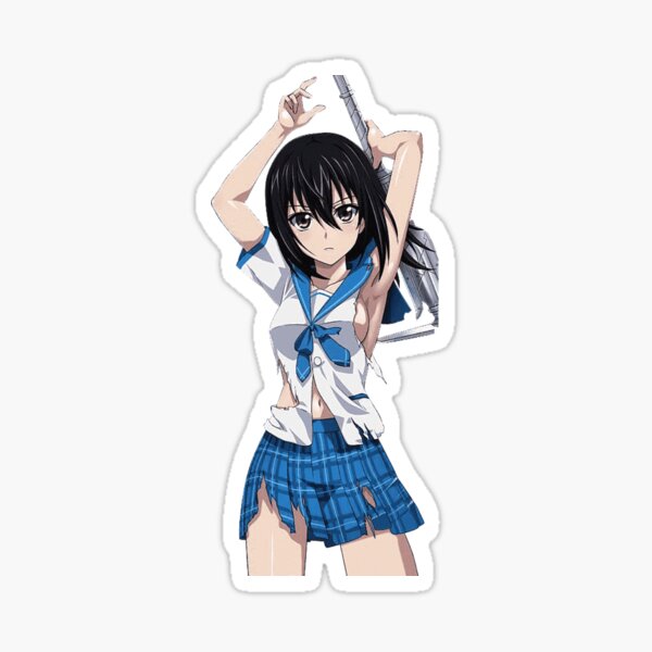 [Strike the Blood] Acrylic Stand (Yukina & Asagi & Sayaka/School