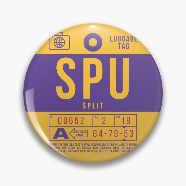 Item preview, Luggage Tag B - SPU Split Croatia designed and sold by VoodooCircus.
