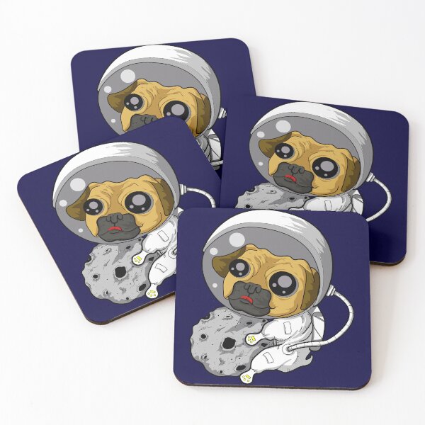 Item preview, Space Pug designed and sold by Lucymartins.