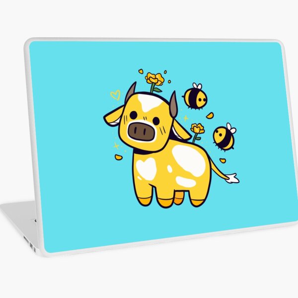 Minecraft Earth: Moobloom & Bees Portrait Laptop Skin for Sale by Flipwish