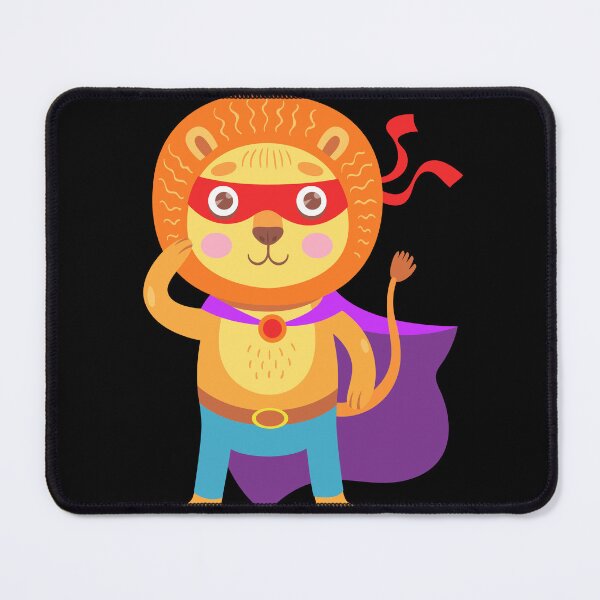 Item preview, Super Lion - Hero Lion Cartoon For Boys & Girls & Kids designed and sold by Waleedw.