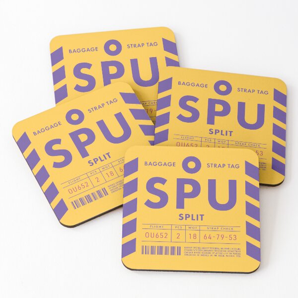 Item preview, Luggage Tag D - SPU Split Croatia designed and sold by VoodooCircus.