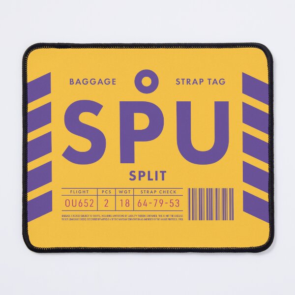 Item preview, Luggage Tag D - SPU Split Croatia designed and sold by VoodooCircus.