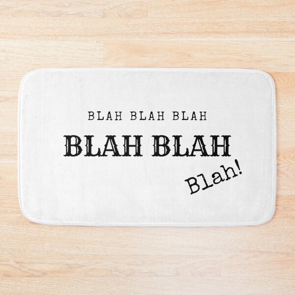 Item preview, Blah blah  designed and sold by shanesil.