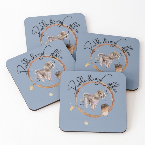 Item preview, My Poodle and My Coffee designed and sold by ElruffPets.