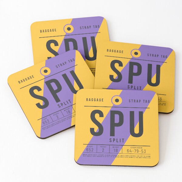 Item preview, Luggage Tag E - SPU Split Croatia designed and sold by VoodooCircus.