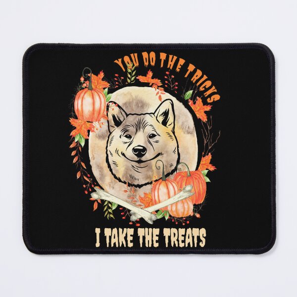 Item preview, Akita Inu Dog Owner Halloween Pumpkin Humor Funny designed and sold by Cuddlythopia.