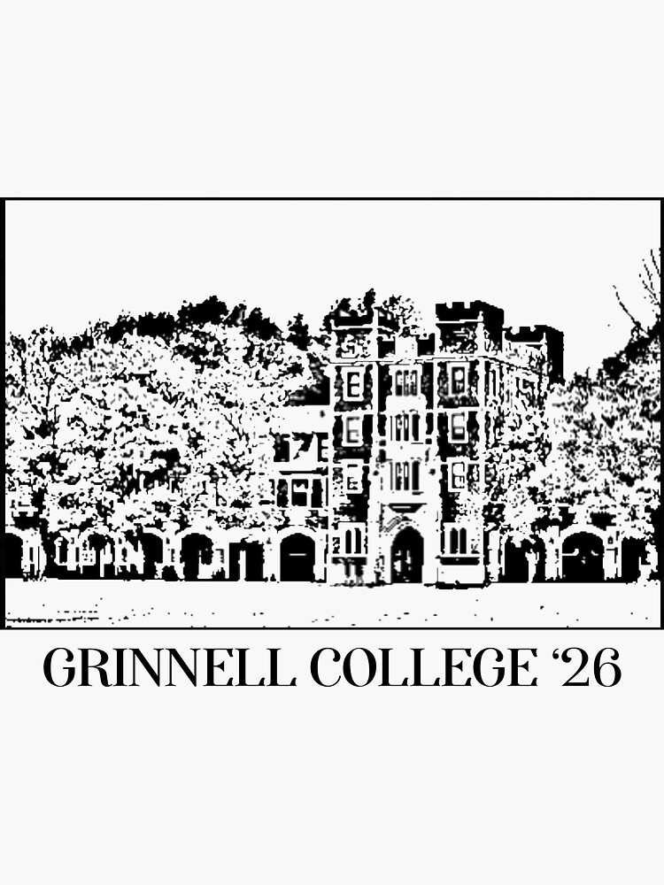 "Grinnell College Class of 2026 Print" Sticker for Sale by