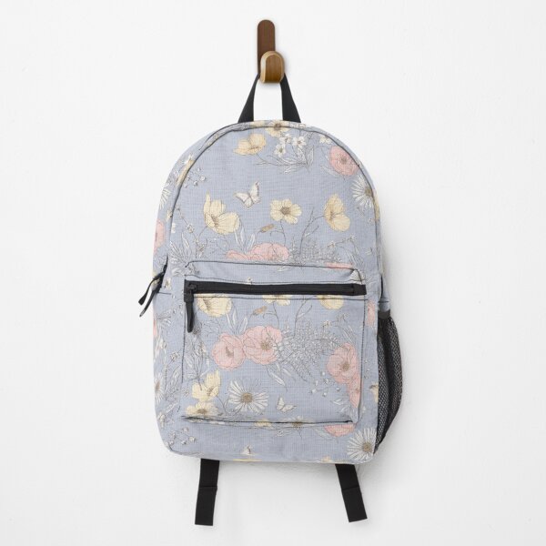 Item preview, Cornflower Blue Pastel Floral designed and sold by SugarPineDesign.