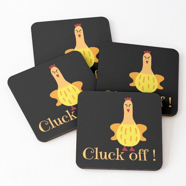 Item preview, Cluck off designed and sold by EvergreenWhimsy.