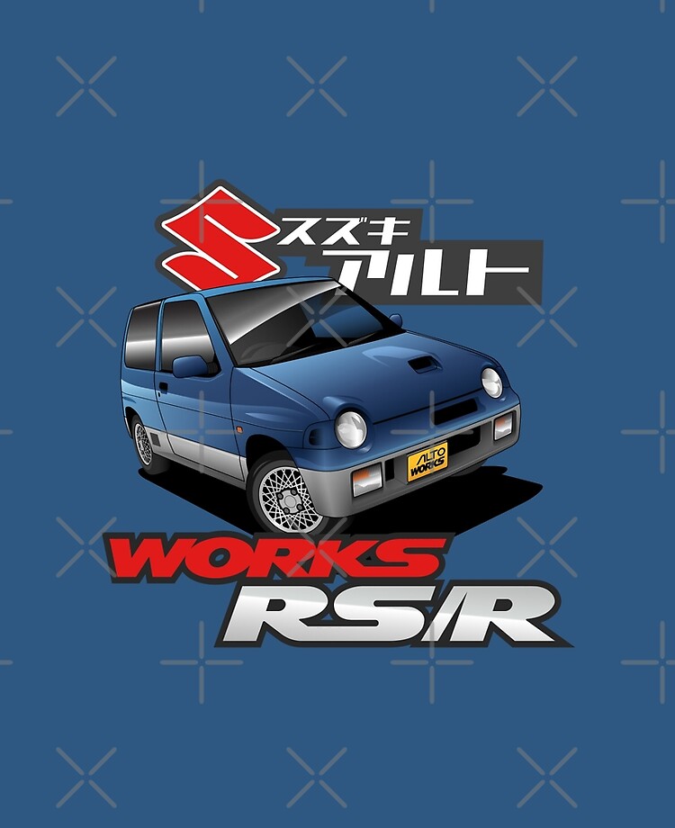 ALTO WORKS RS/R Sticker for Sale by teammightyboy