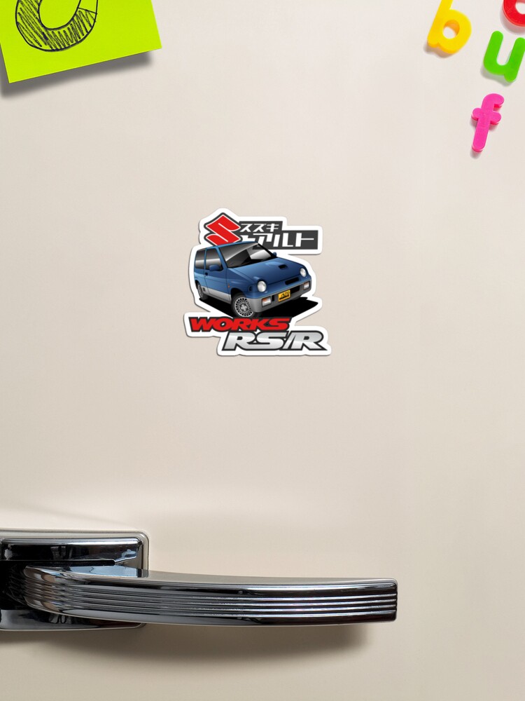 ALTO WORKS RS/R Sticker for Sale by teammightyboy