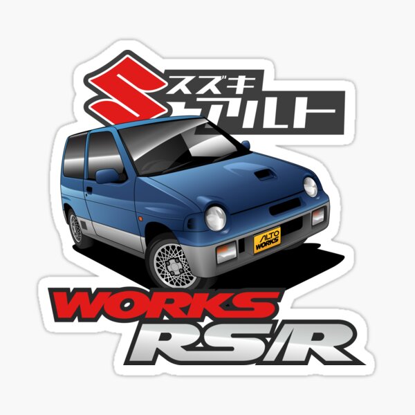 SUZUKI ALTO IE WORKS DECAL KIT Logo PNG Vector (AI) Free Download