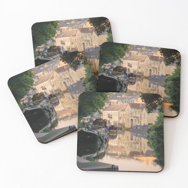 Item preview, Morning View of Canal, Bath designed and sold by Rowena Ko.