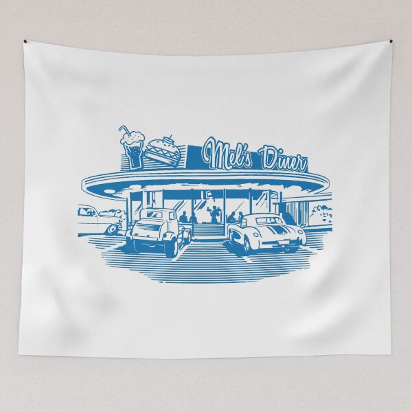 Item preview, Mel's Diner designed and sold by GoodTimeRetro.