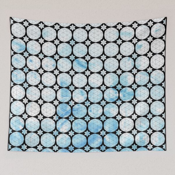 Item preview, Icy Icosahedron&Dodecahedron Mosaic designed and sold by createVisions.