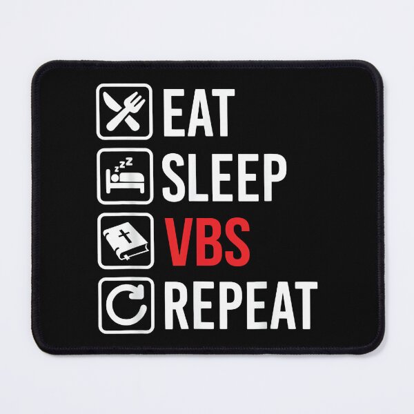 Item preview, Eat Sleep Vbs Repeat designed and sold by kunalkline224.