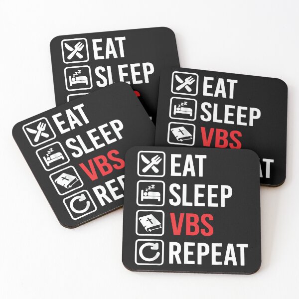 Item preview, Eat Sleep Vbs Repeat designed and sold by kunalkline224.