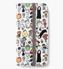 Kawaii Ghibli Doodle iPhone Wallet/Case/Skin