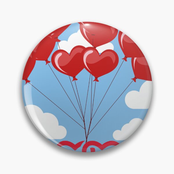 Artikelvorschau, Rosafarbener Herzfliegenballon mit Mann auf Hintergrund des blauen Himmels. Vektorliebespostkarte für glücklichen Muttertag, Valentinstag oder Geburtstagsgrußkartendesign.. entworfen und verkauft von paolboa.