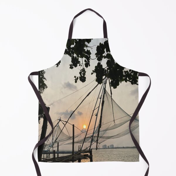 Item preview, Chinese Fishing Net - Fort Kochi - Sunset designed and sold by Capture Room.