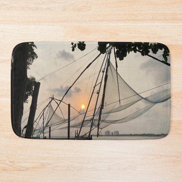 Item preview, Chinese Fishing Net - Fort Kochi - Sunset designed and sold by Capture  Room.