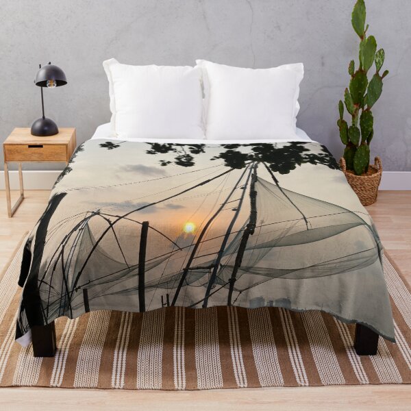 Item preview, Chinese Fishing Net - Fort Kochi - Sunset designed and sold by Capture  Room.