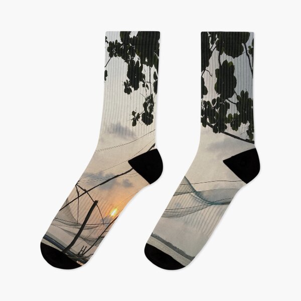 Item preview, Chinese Fishing Net - Fort Kochi - Sunset designed and sold by Capture  Room.