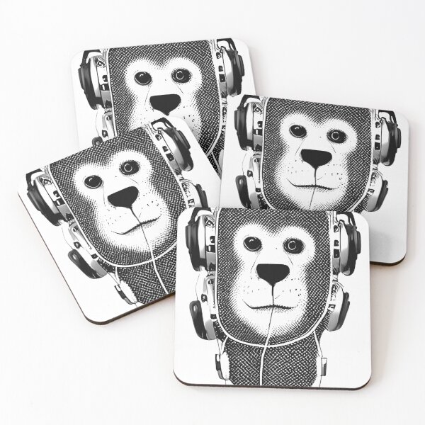 Item preview, Monkey headphone  designed and sold by ralick.