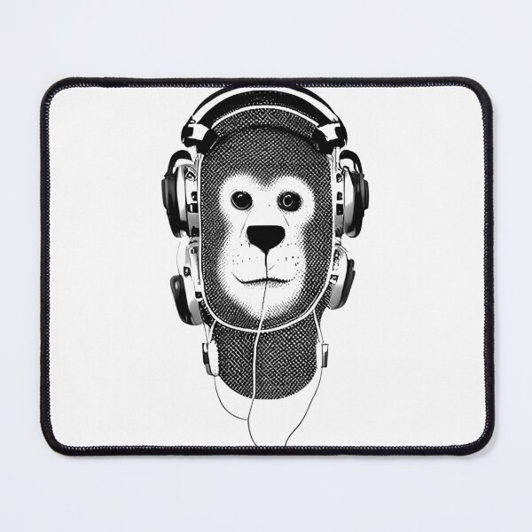 Item preview, Monkey headphone  designed and sold by ralick.
