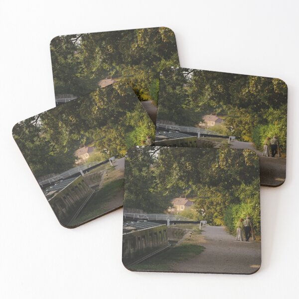 Item preview, Morning View of Canal, Bath designed and sold by Rowena Ko.
