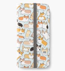 Vinilo o funda para iPhone Corgi Corgi Coro Corgi