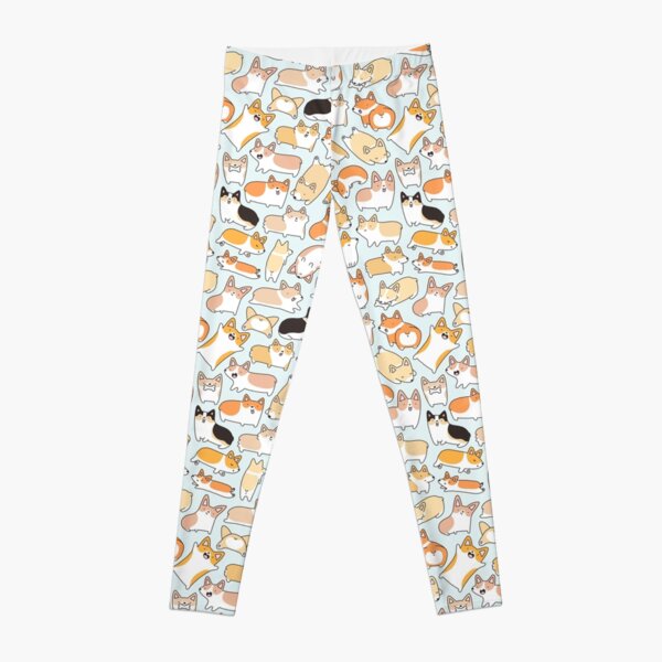 Corgilicious Corgi Doodle Leggings