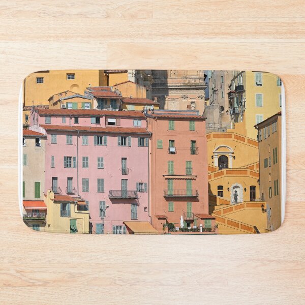 Item preview, old buildings and staircase in Menton France designed and sold by goceris.