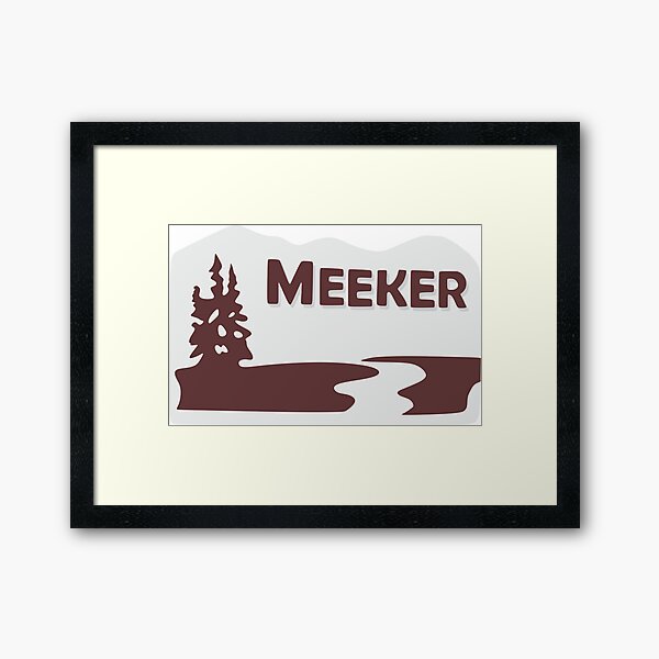 Meeker Colorado Framed Art Print
