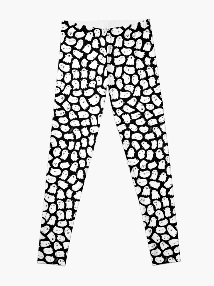 Alternate view of Spooky Kawaii Ghosts Leggings