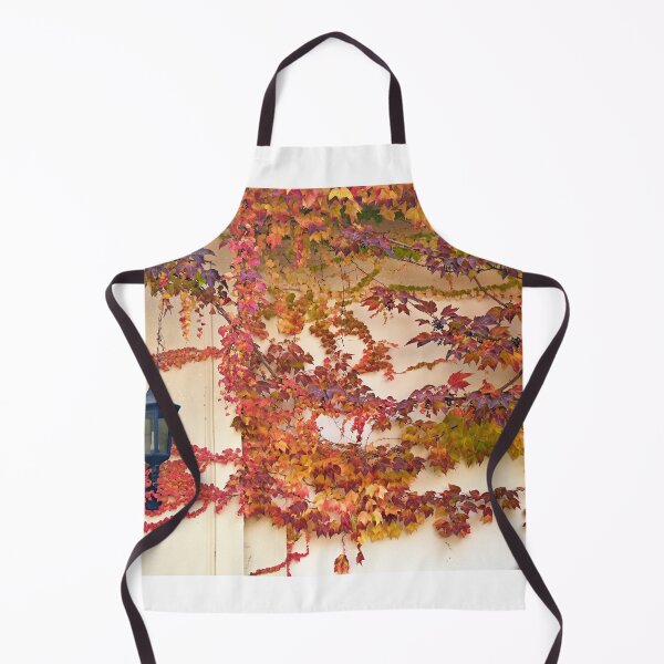 Item preview, the wall covered with colorful creeper leafs autumn season designed and sold by goceris.