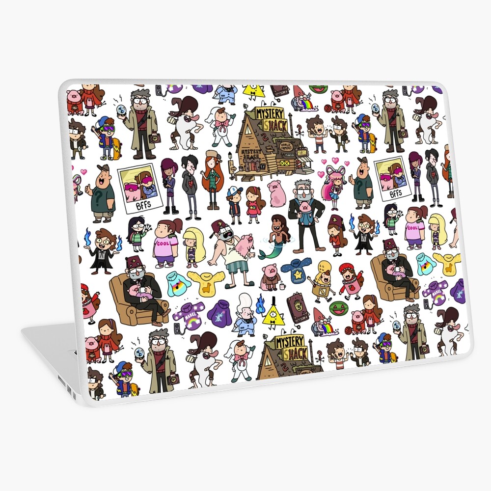 Item preview, Laptop Skin designed and sold by KiraKiraDoodles.