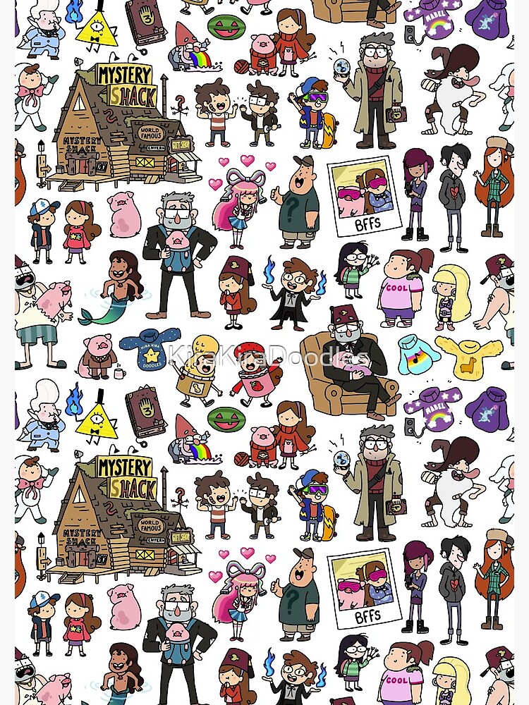 Cute Gravity Falls Doodle by KiraKiraDoodles