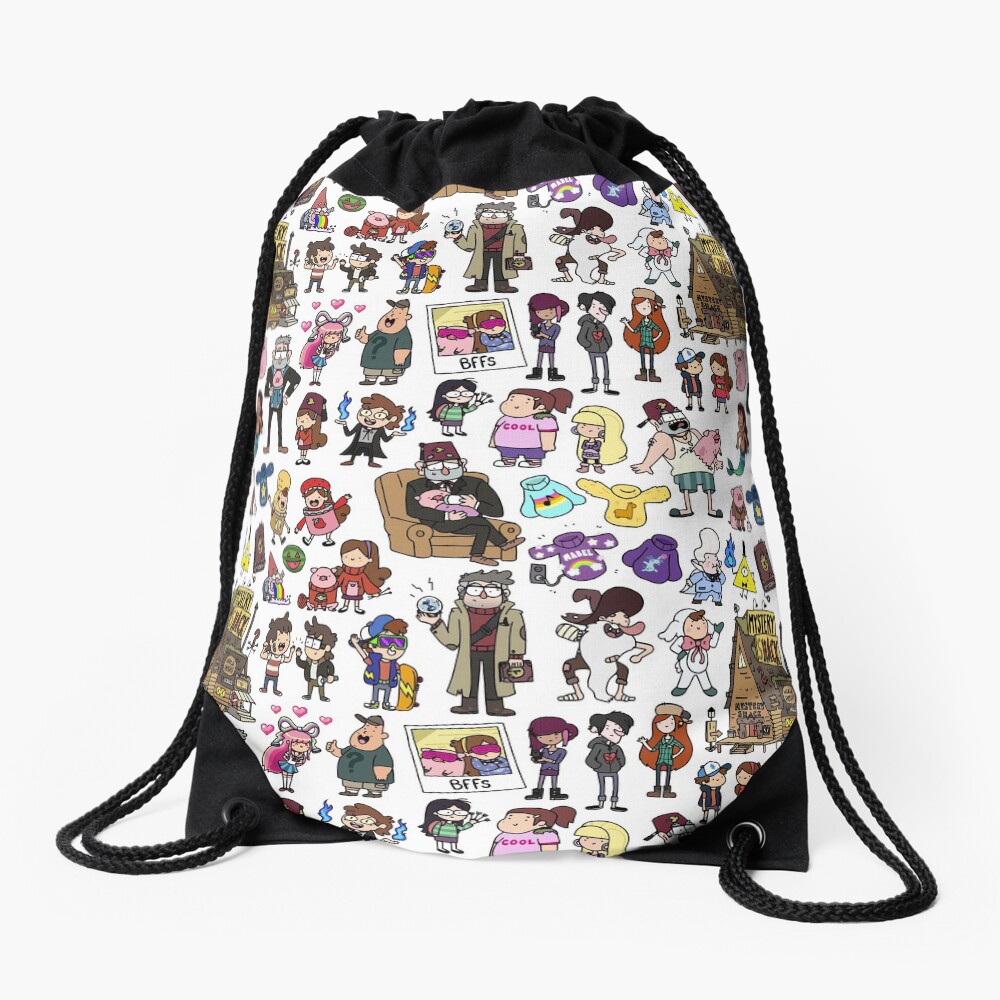 Item preview, Drawstring Bag designed and sold by KiraKiraDoodles.