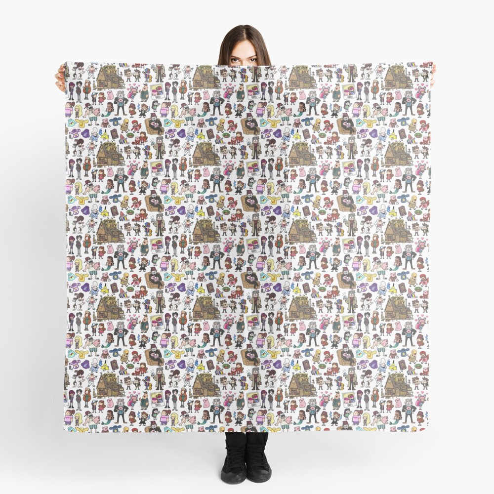 Item preview, Scarf designed and sold by KiraKiraDoodles.